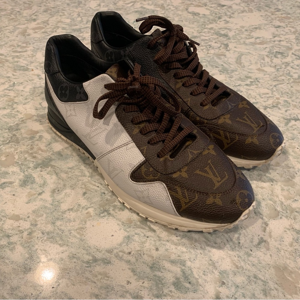 Louis Vuitton “Tri-Color” Run Away sneaker.